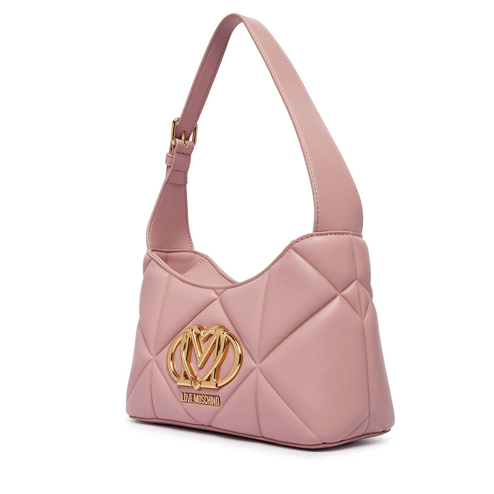 Borsa Donna Sottospalla LOVE MOSCHINO linea Embossed Rosa