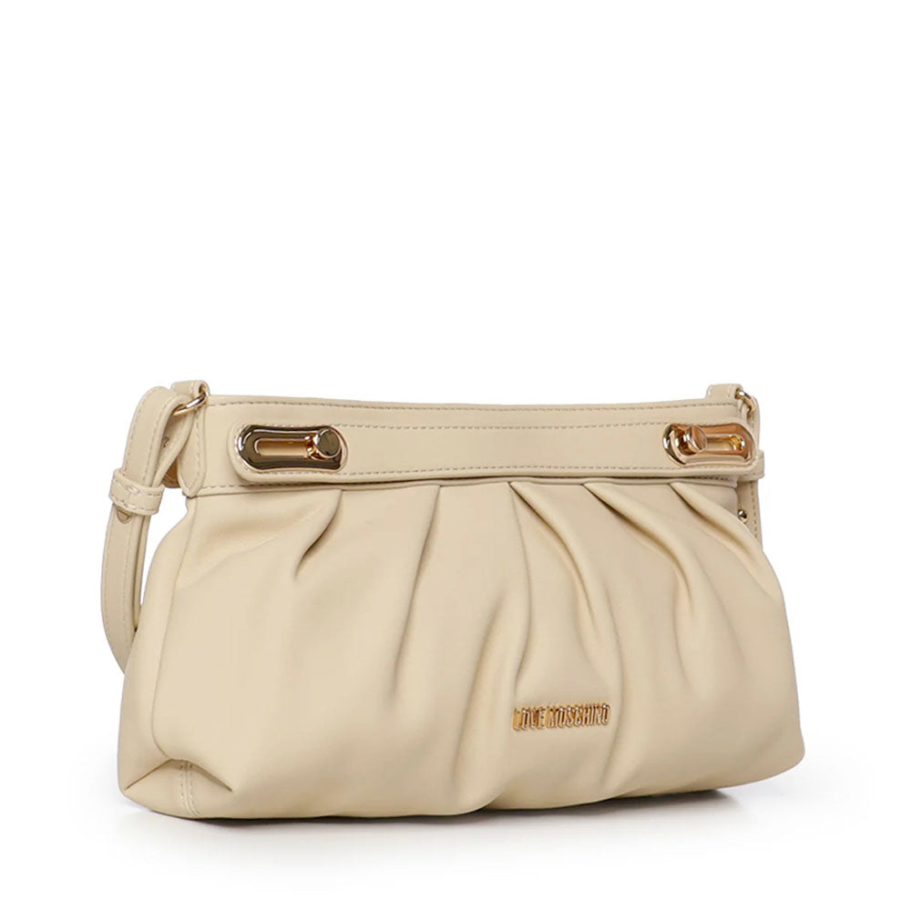 LOVE MOSCHINO Hand- und Umhängetasche für Damen, Linie Smart Daily Bag, Farbe Butter