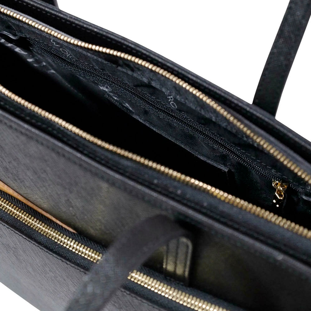 Shopping Bag Donna 1A Classe Alviero Martini linea Pearl City Nero LE11