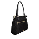 Borsa Donna Shopping Tripla Portabilità 1A Classe Alviero Martini linea Breeze Nylon Nero LE48