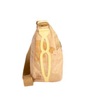 Borsa Donna Mezzaluna Grande 1A Classe Alviero Martini linea Soft Petals in Tessuto Soft Geo Classic e Giallo Pastello LE54