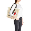 Borsa Donna a Mano BRACCIALINI linea Summer LT in Canvas stampa Silvestro