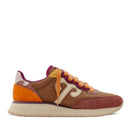 Sneakers Donna WUSHU RUYI Master 706 in Nylon e Suede Andorra Fig Cinnamon Stick e Chocolate Malt