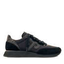 Sneakers Donna WUSHU RUYI Master 715 in Nylon e Suede Dark Black