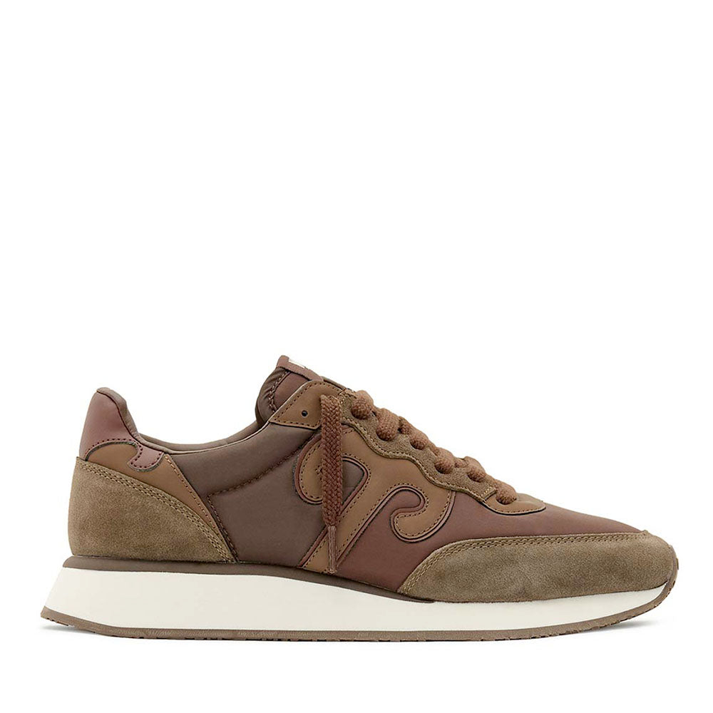 Sneakers Donna WUSHU RUYI Master 716 in Nylon e Suede Cocoa Chicory Coffee e Coffee Bean