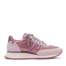 Damen-Sneaker WUSHU RUYI Master Sport 508 aus Nylon und Wildleder in Early Hours Dark Pink Lavender Lily und Gray Morning Onyx und Winter Pear