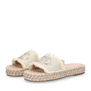 Ciabatte Donna Modello Espradillas LIU JO Paros 02 in Canvas Bianco