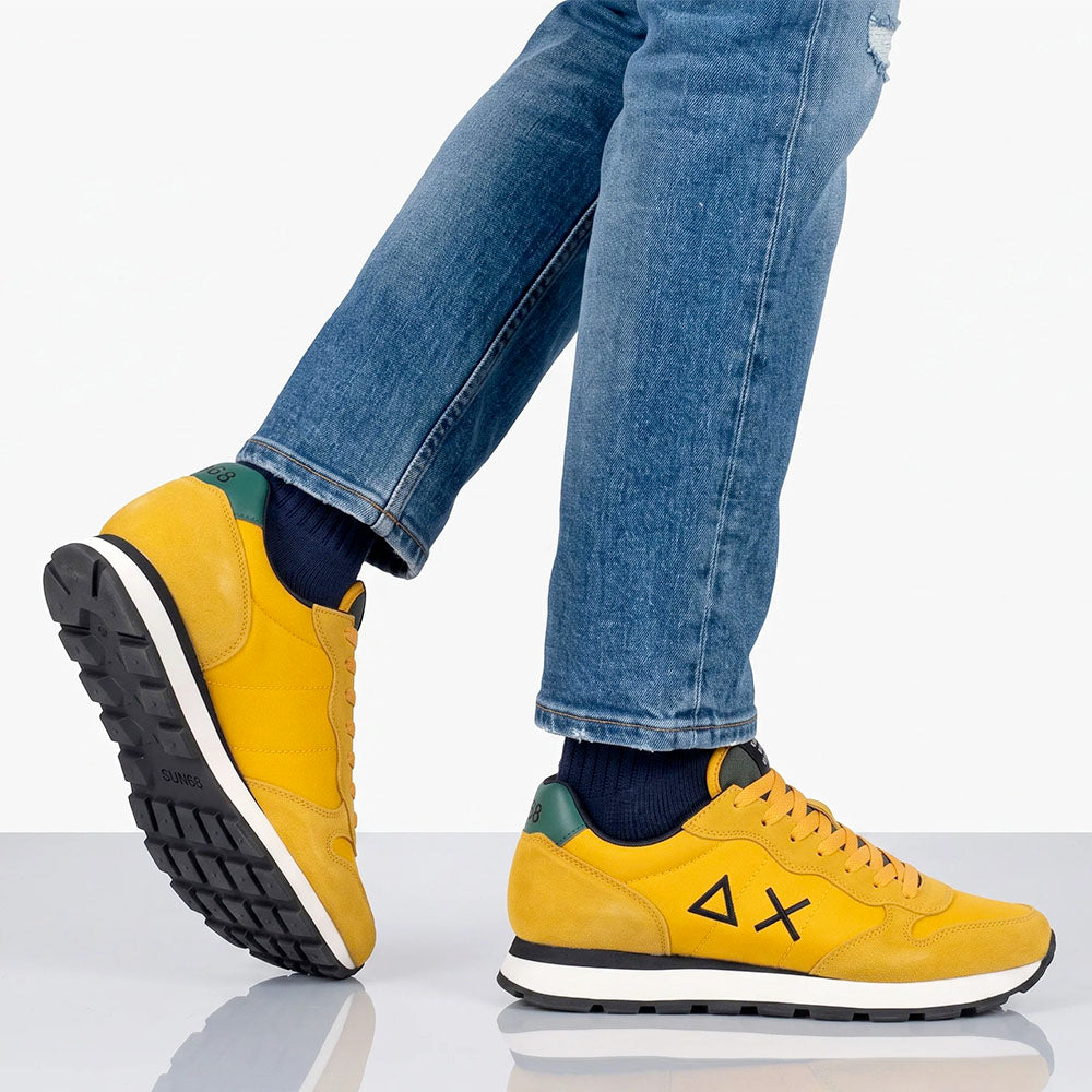 Sneakers Uomo SUN68 Tom Solid Giallo Sole - Z46101