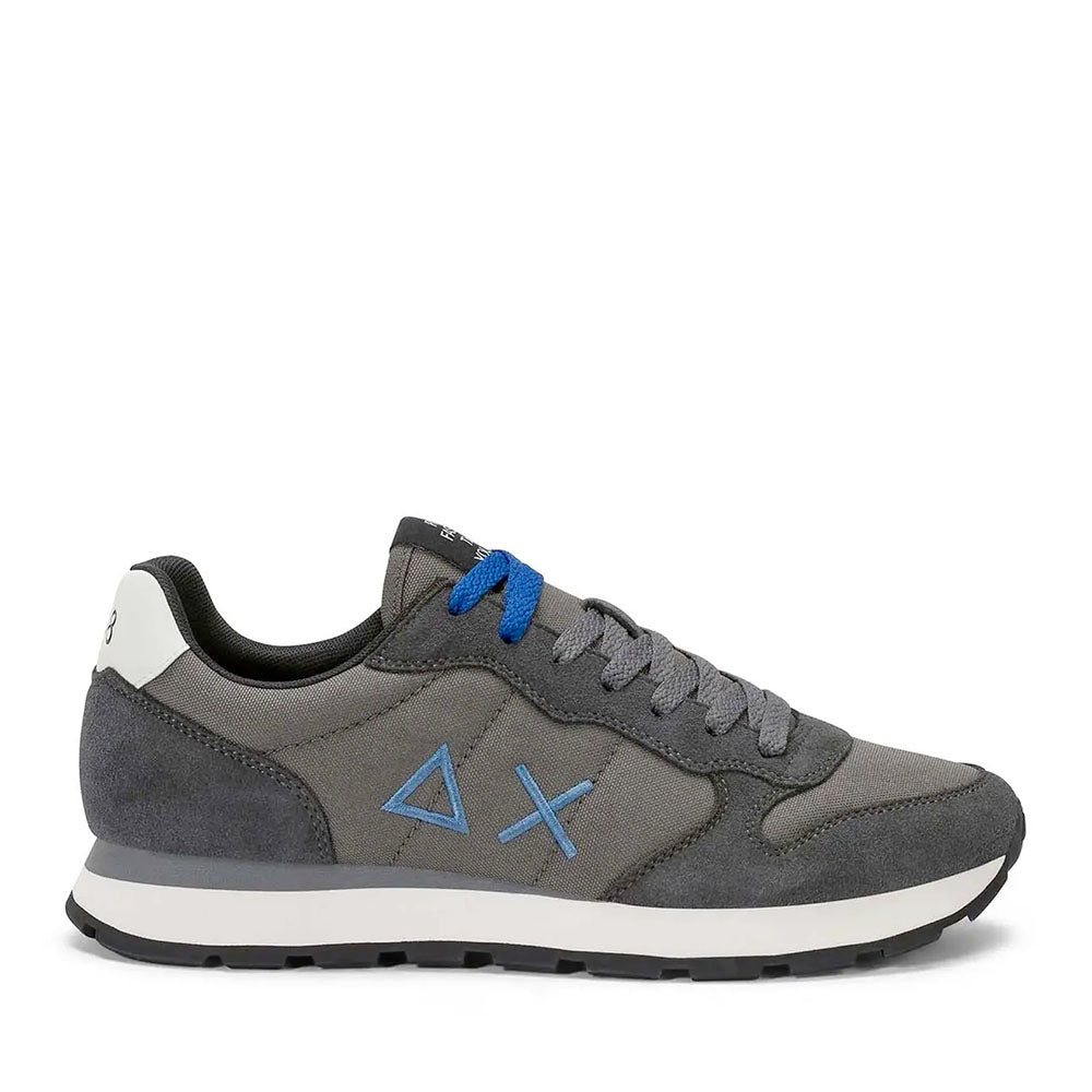 Sneakers Uomo SUN68 Tom Solid Grigio Scuro - Z46101