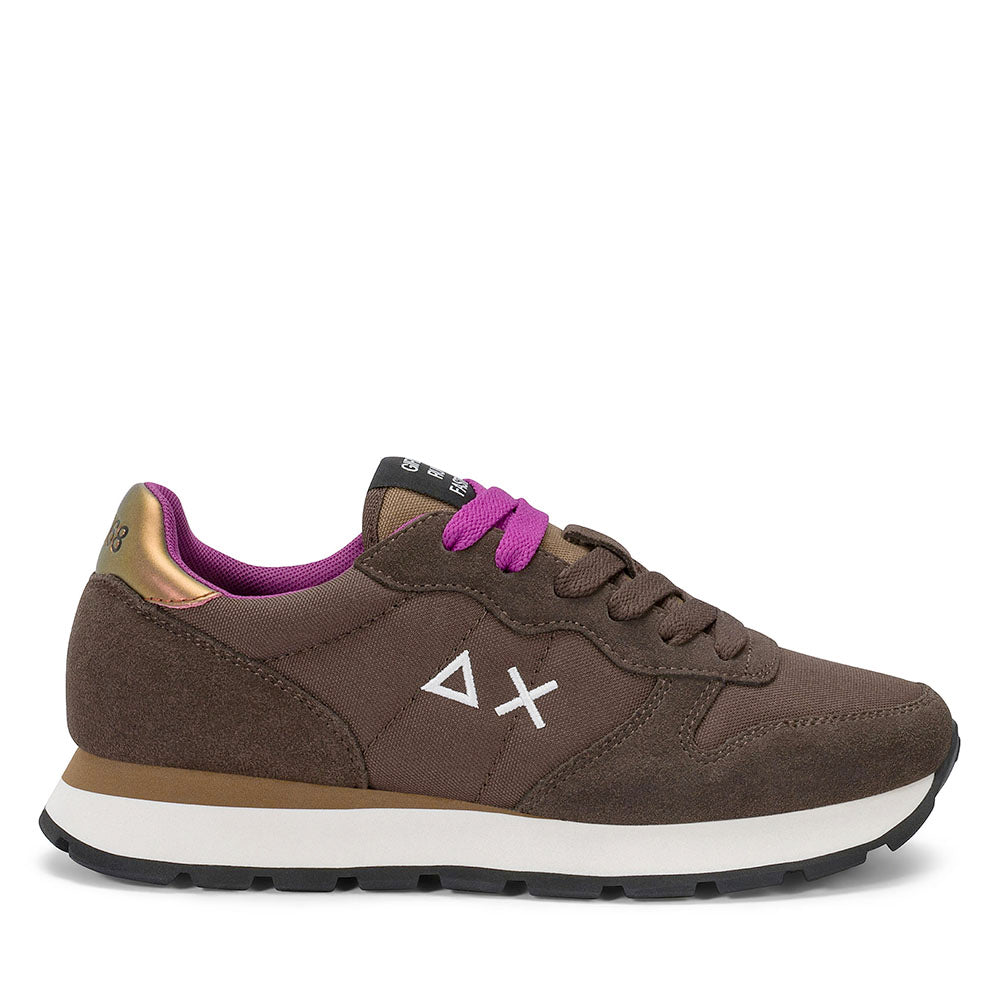 Sneakers Donna SUN68 Ally Solid Marrone - Z46201