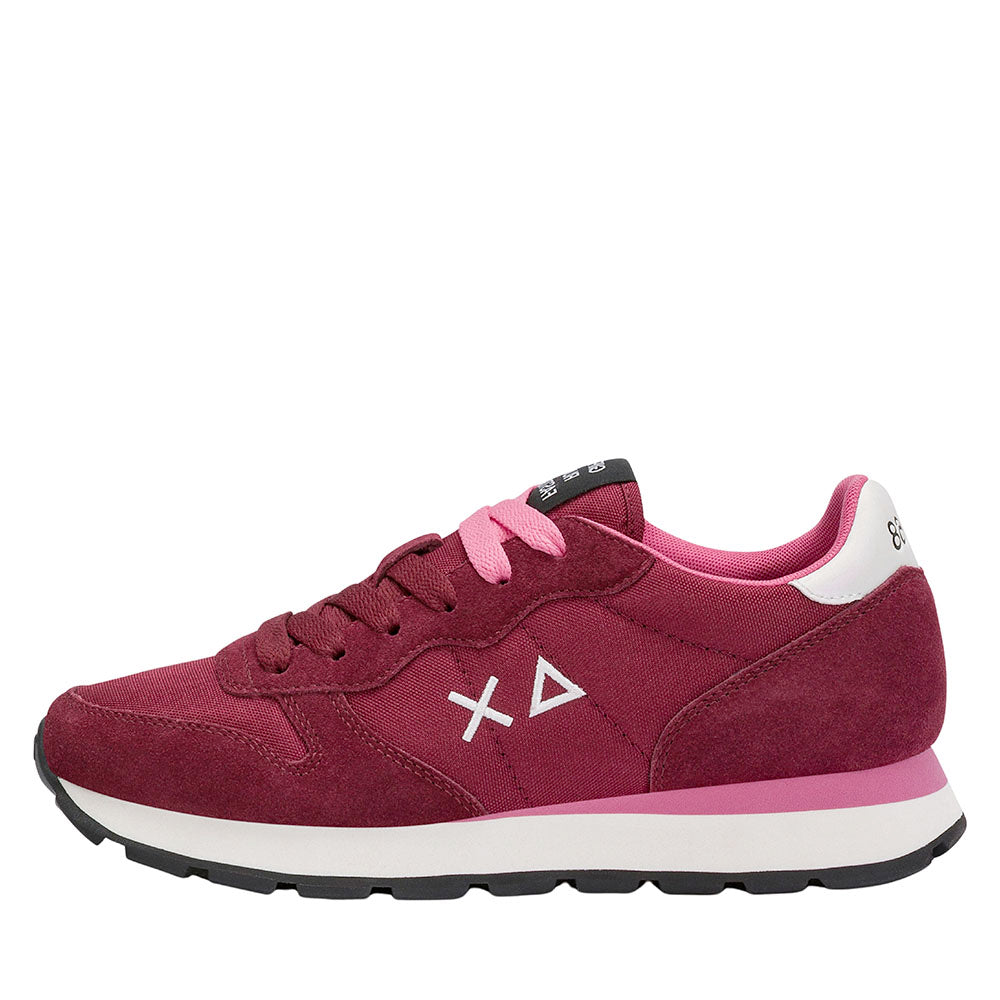 Sneakers Donna SUN68 Ally Solid Bordeaux - Z46201