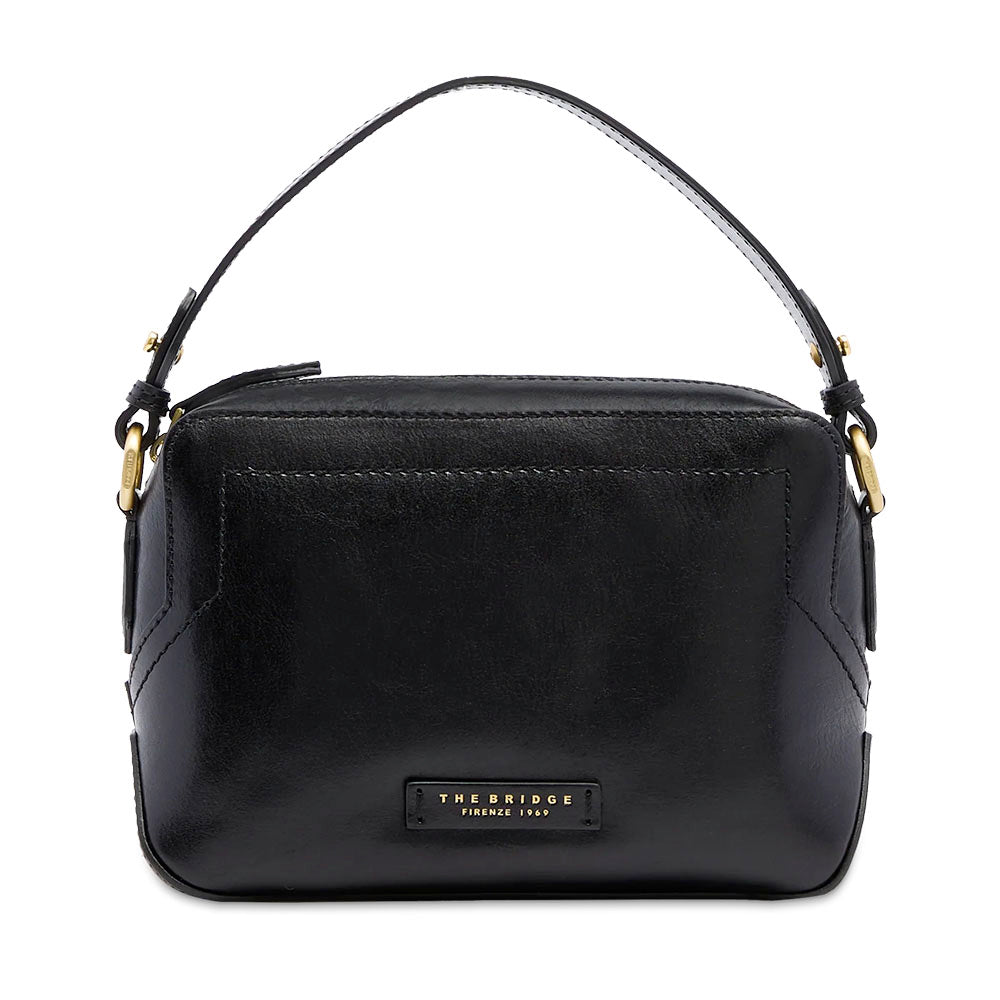 Borsa Donna a Tracolla THE BRIDGE linea Larissa in Pelle Nera