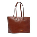 Shopping Bag Donna THE BRIDGE linea Larissa in Pelle Marrone