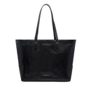 Shopping Bag Donna THE BRIDGE linea Larissa in Pelle Nera