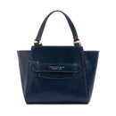 Borsa Donna a Mano THE BRIDGE linea Lucrezia in Pelle Blu Notte