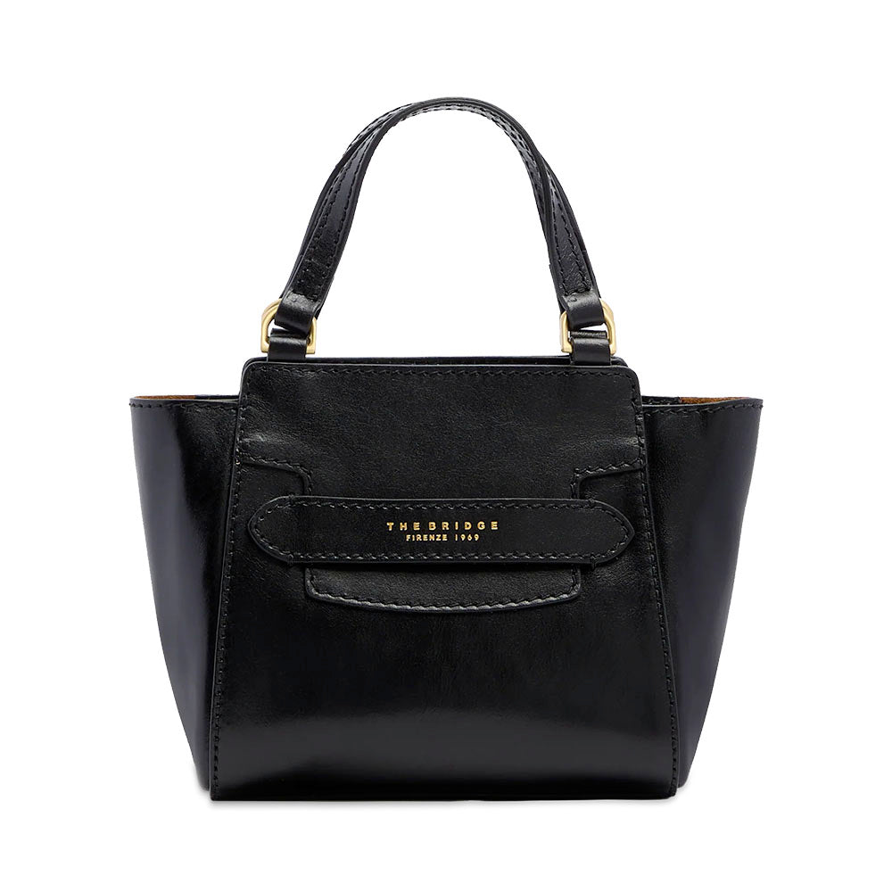 Borsa Donna a Mano THE BRIDGE linea Lucrezia in Pelle Nera