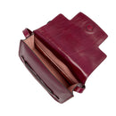 Borsa Donna a Tracolla Media THE BRIDGE linea Lucrezia in Pelle Rosso Barolo