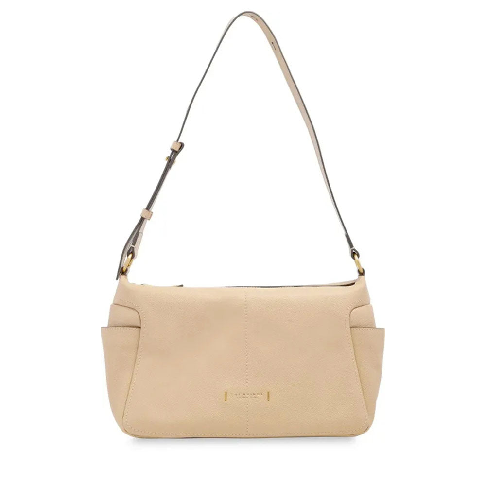 Borsa Donna a Spalla THE BRIDGE linea Letizia in Pelle color Burro