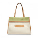 Shopping Bag THE BRIDGE linea Elisa in Cotone e Pelle Naturale Marzapane e Fico