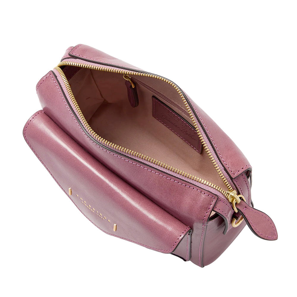 Borsa Donna a Tracolla THE BRIDGE linea Frida in Pelle Rosa Orchidea