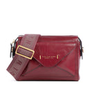 Borsa Donna a Tracolla THE BRIDGE linea Frida in Pelle Rosso Barolo