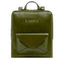 Zaino Donna THE BRIDGE linea Frida in Pelle Verde Maggiorana