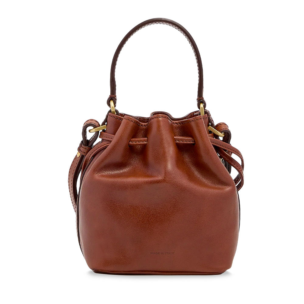 Borsa Donna Secchiello Mini THE BRIDGE linea Story in Pelle Marrone