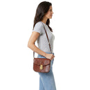 Borsa Donna a Tracolla THE BRIDGE linea Mia in Pelle Marrone