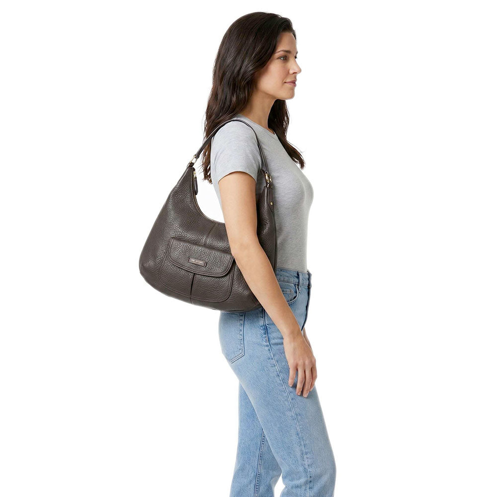 The Bridge Martina Hobo Bag – Damen Moka
