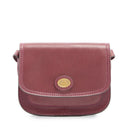 Borsa Donna a Tracolla Small THE BRIDGE linea Story in Pelle Viola Orchidea