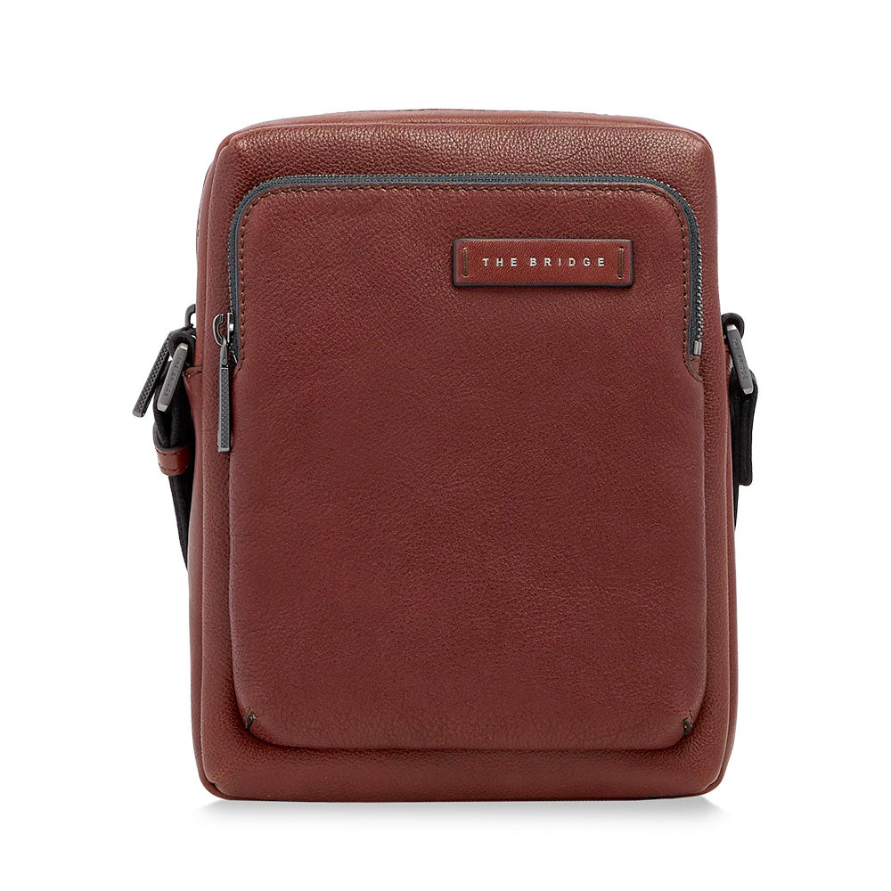 Borsello Uomo THE BRIDGE linea Ludovico in Pelle Marrone