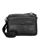 Borsello Uomo Orizzontale THE BRIDGE linea Ludovico in Pelle Nera