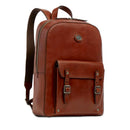 Zaino Uomo THE BRIDGE linea Galileo in Pelle Marrone