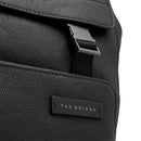 Zaino Uomo con Pattina THE BRIDGE linea Ludovico in Pelle Nera