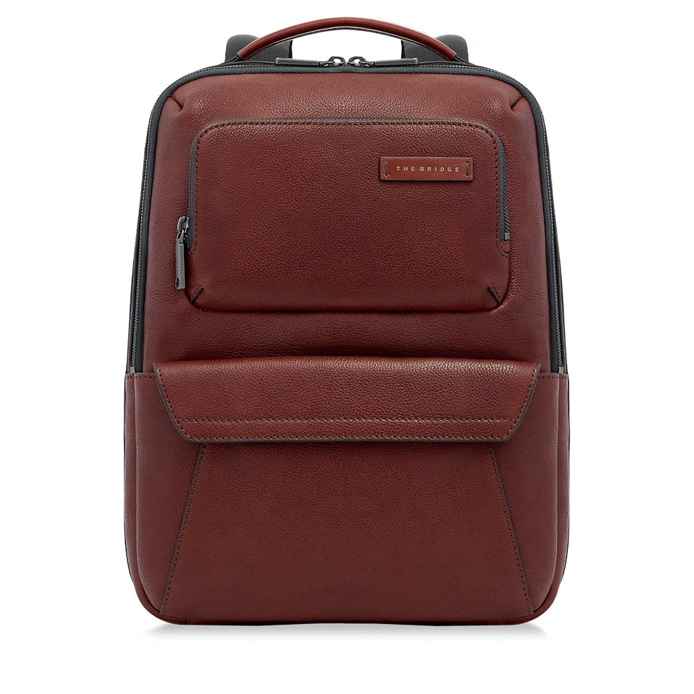 Zaino Uomo THE BRIDGE linea Ludovico in Pelle Marrone
