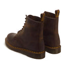 Stivali Unisex DR. MARTENS linea 1460 in Pelle Crazy Horse Dark Brown