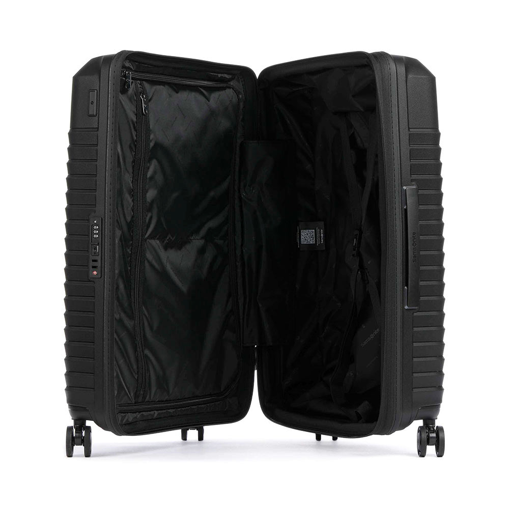 Trolley Medio Rigido Espandibile 4 Ruote SAMSONITE linea Intuo Nero