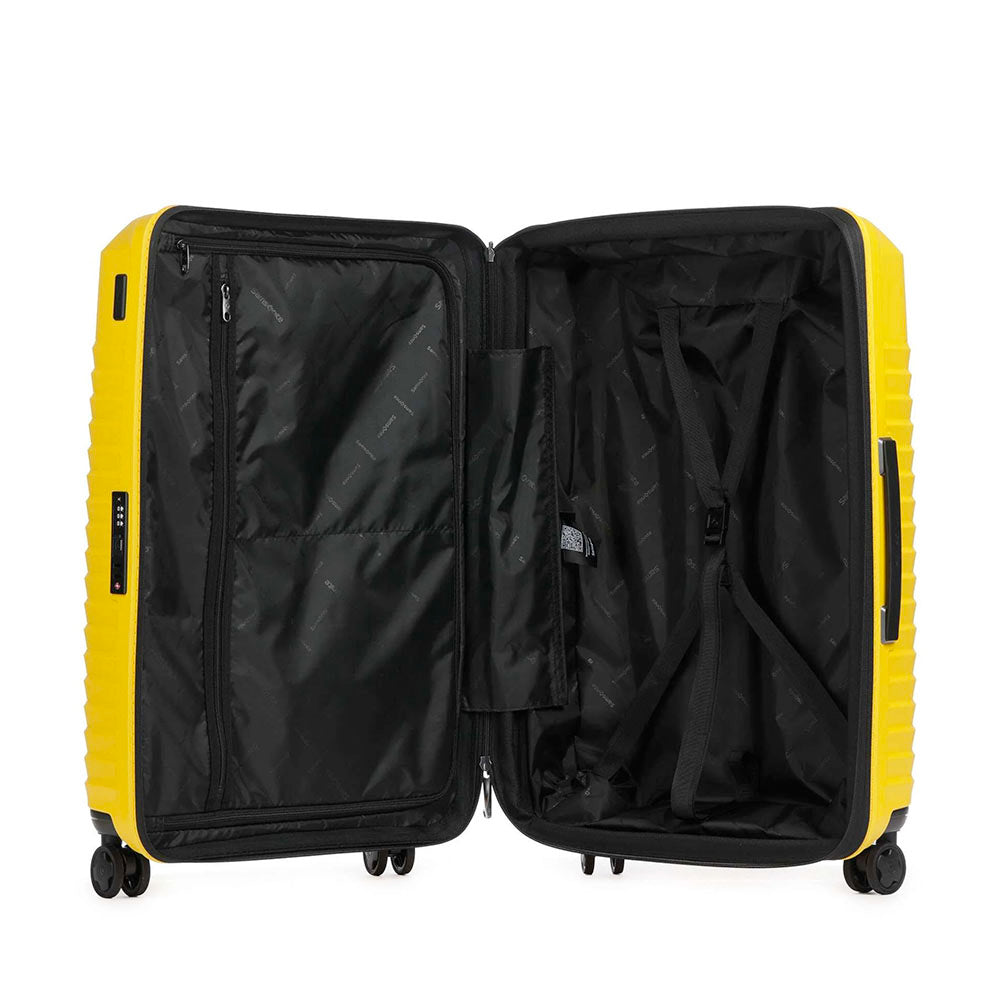 Trolley Medio Rigido Espandibile 4 Ruote SAMSONITE linea Intuo Giallo