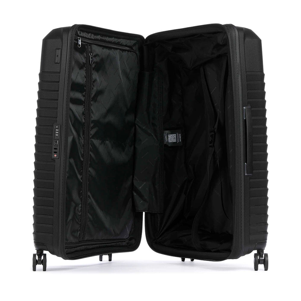 Trolley Grande Rigido Espandibile 4 Ruote SAMSONITE linea Intuo Nero