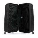 Großer Hartschalen-Trolley mit 4 Rollen SAMSONITE Modell Intuo erweiterbar in Schwarz