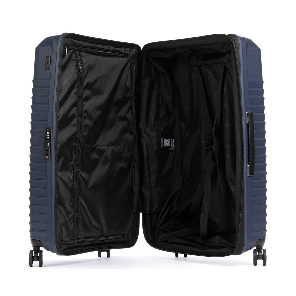 Trolley Grande Rigido Espandibile 4 Ruote SAMSONITE linea Intuo Blu Notte