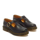 Scarpe Donna DR. MARTENS linea Polley in Pelle Smooth Nera