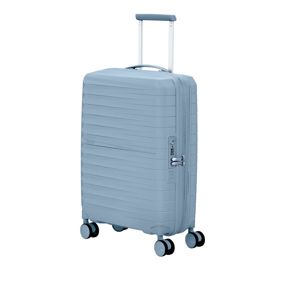 Trolley Cabina Rigido Espandibile 4 Ruote AMERICAN TOURISTER linea FastForward colore Steel Blue