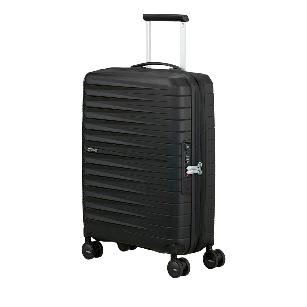Trolley Cabina Rigido Espandibile 4 Ruote AMERICAN TOURISTER linea FastForward colore Flash Black