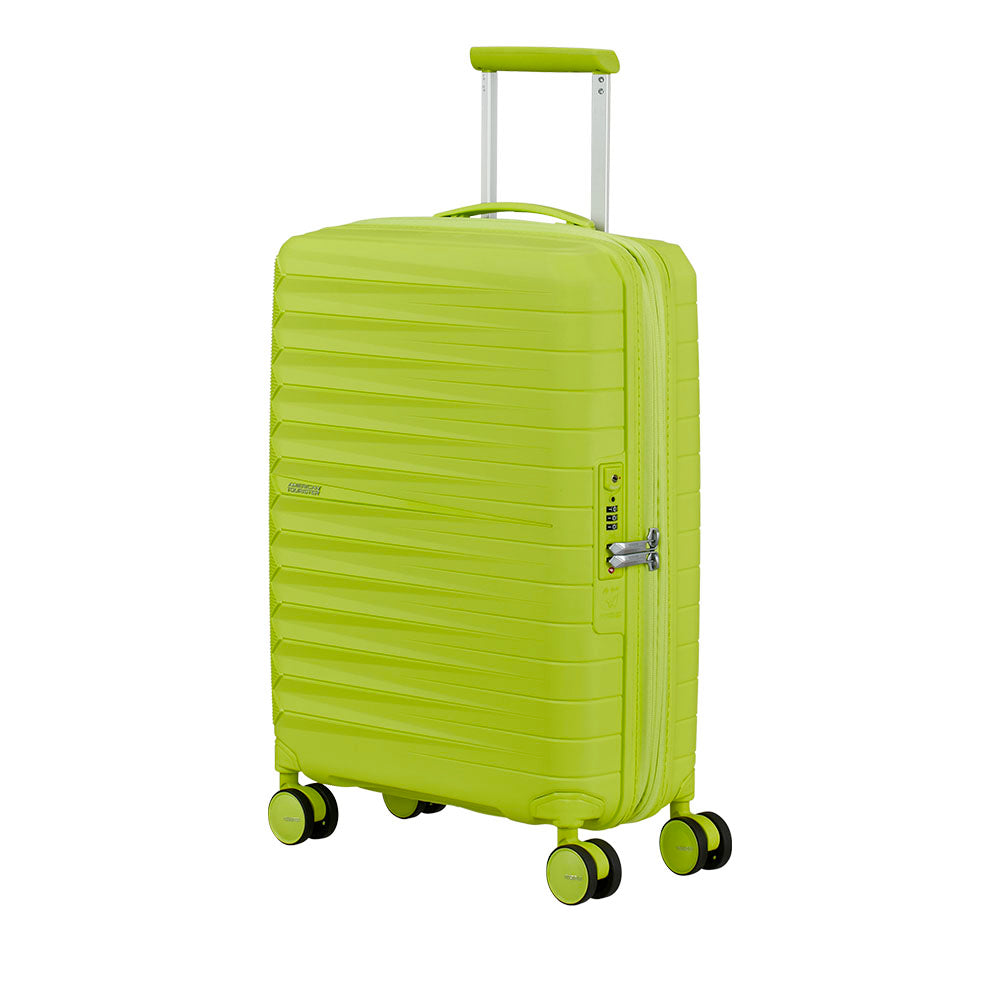 Trolley Cabina Rigido Espandibile 4 Ruote AMERICAN TOURISTER linea FastForward colore Neon Lime