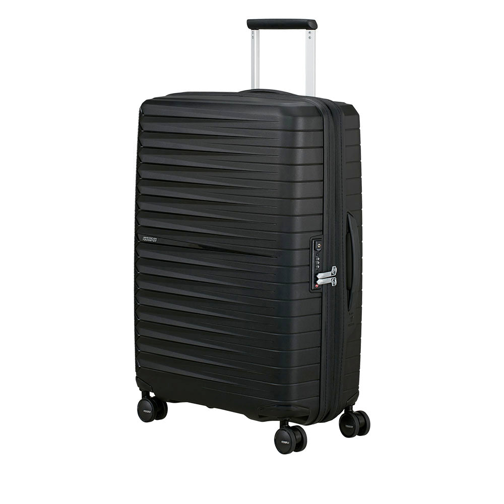 Trolley Medio Rigido Espandibile 4 Ruote AMERICAN TOURISTER linea FastForward colore Flash Black