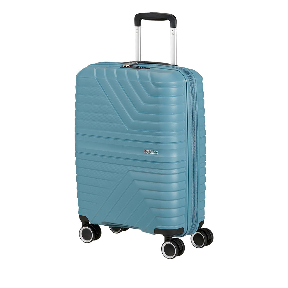 Trolley Cabina Rigido Espandibile 4 Ruote AMERICAN TOURISTER linea Flytwist colore Storm Blue