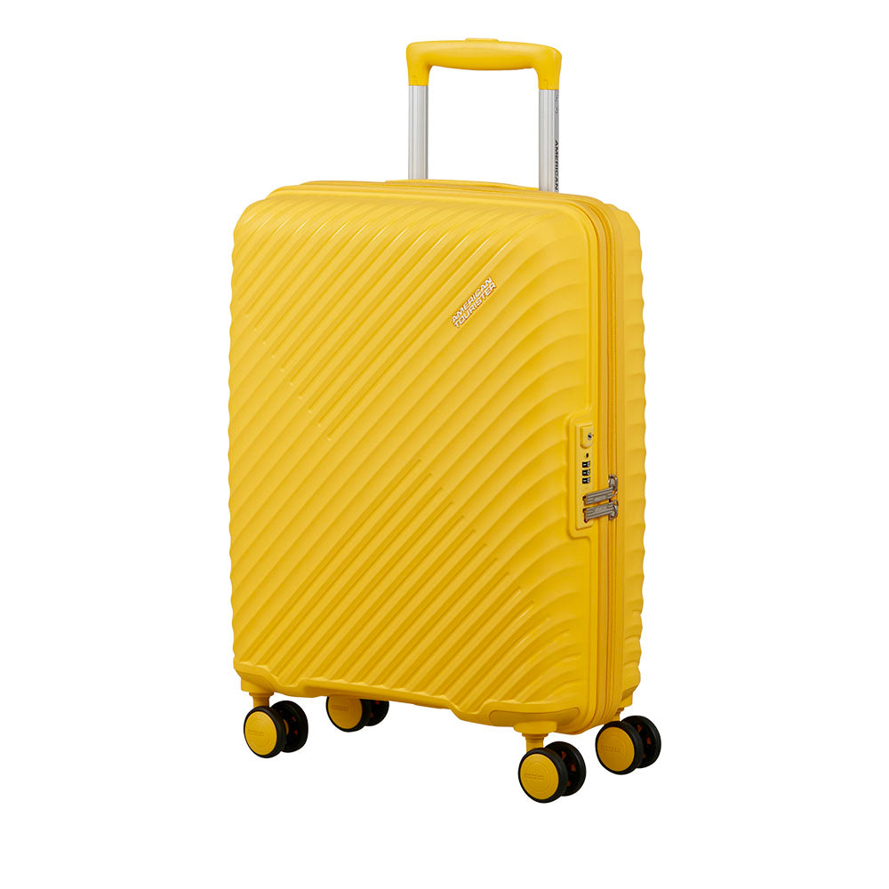 Trolley Cabina Rigido 4 Ruote AMERICAN TOURISTER linea Diablast colore Digital Yellow