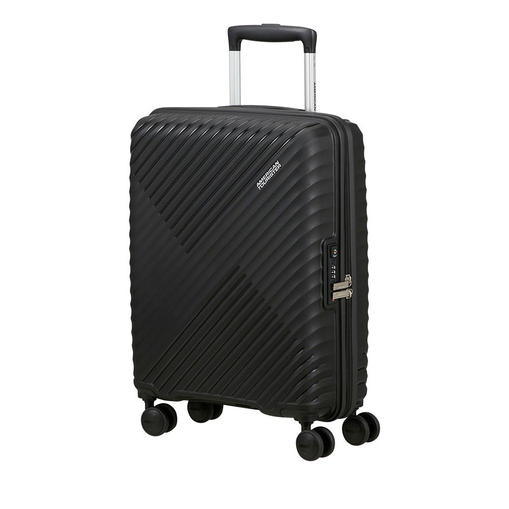 Trolley Cabina Rigido 4 Ruote AMERICAN TOURISTER linea Diablast colore Black Code