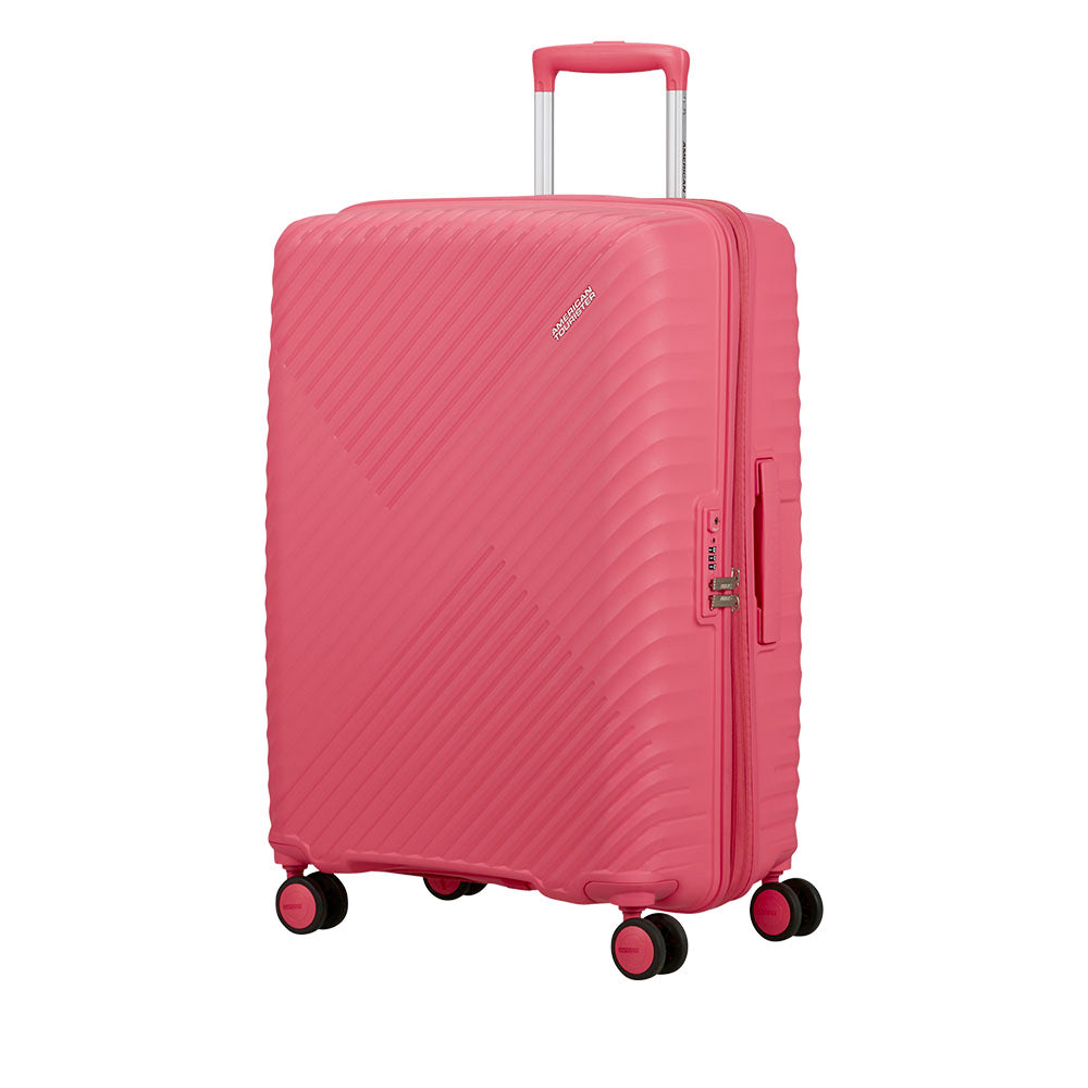 Trolley Medio Rigido Espandibile AMERICAN TOURISTER linea Diablast colore Pink Glitch